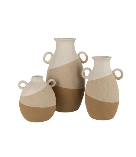 Vase à Oreilles Charley 19cm Beige