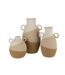 Vase à Oreilles Charley 19cm Beige-2
