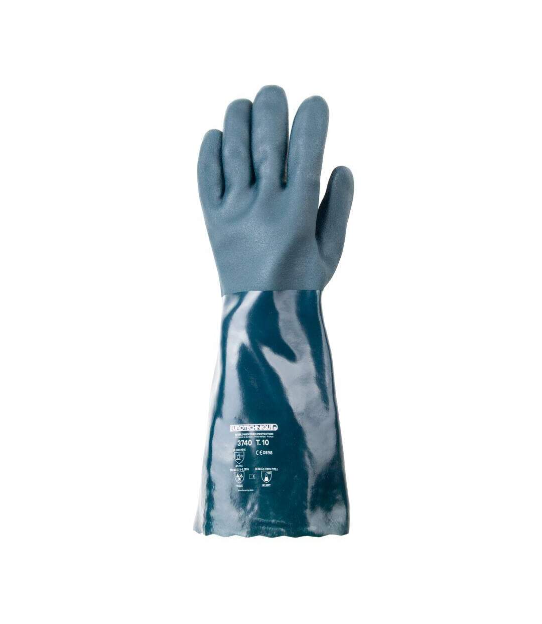 Gants  protection chimique 40cm Coverguard EUROCHEM (lot de 10 paires)