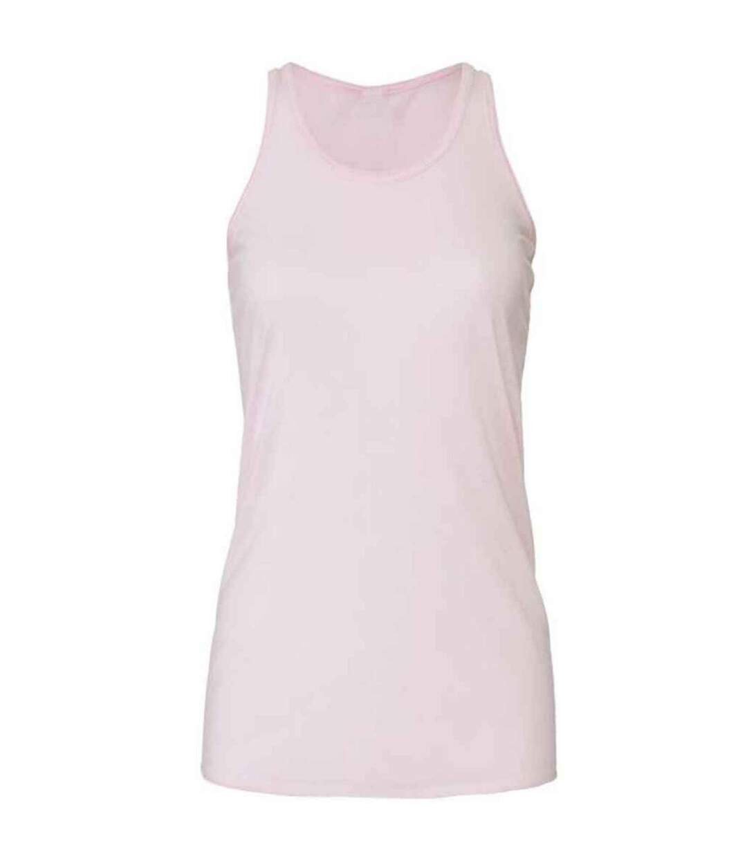 Débardeur flowy femme rose clair Bella + Canvas-1