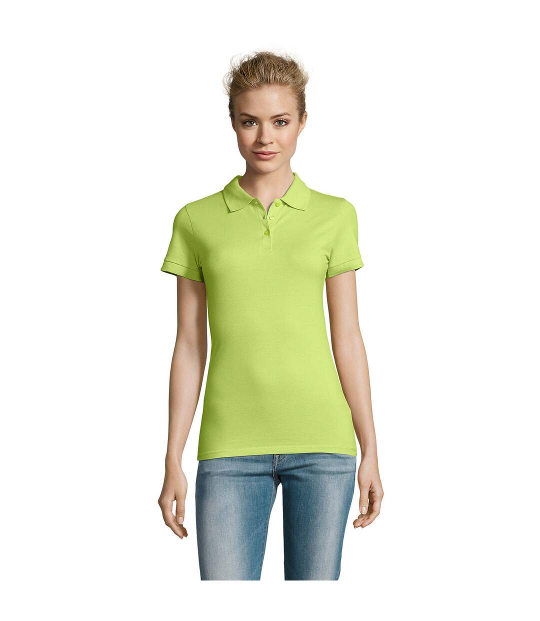Polo Perfect Femme Vert Pomme SOLS-1