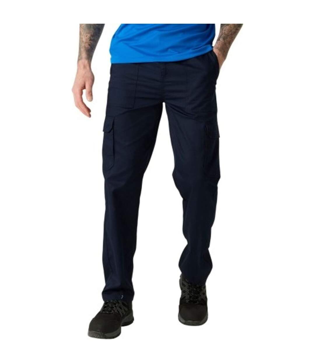 Pantalon À Poches Essential Homme Bleu Marine Regatta Professional-1