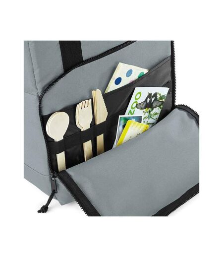 Cooler Recycled Backpack One Size Grey Bagbase