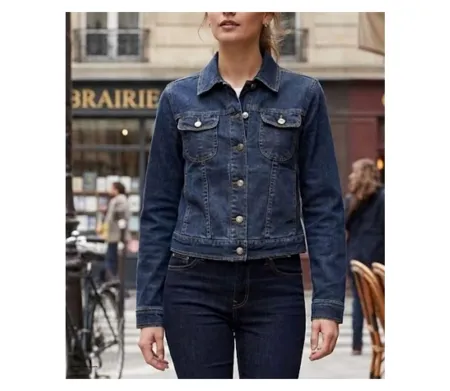 MAYFLOWER PF360 – Blouson en jean léger pour femme : la liberté de mouvement absolue