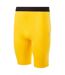Umbro Mens Player Elite Power Shorts (Yellow) - UTUO349