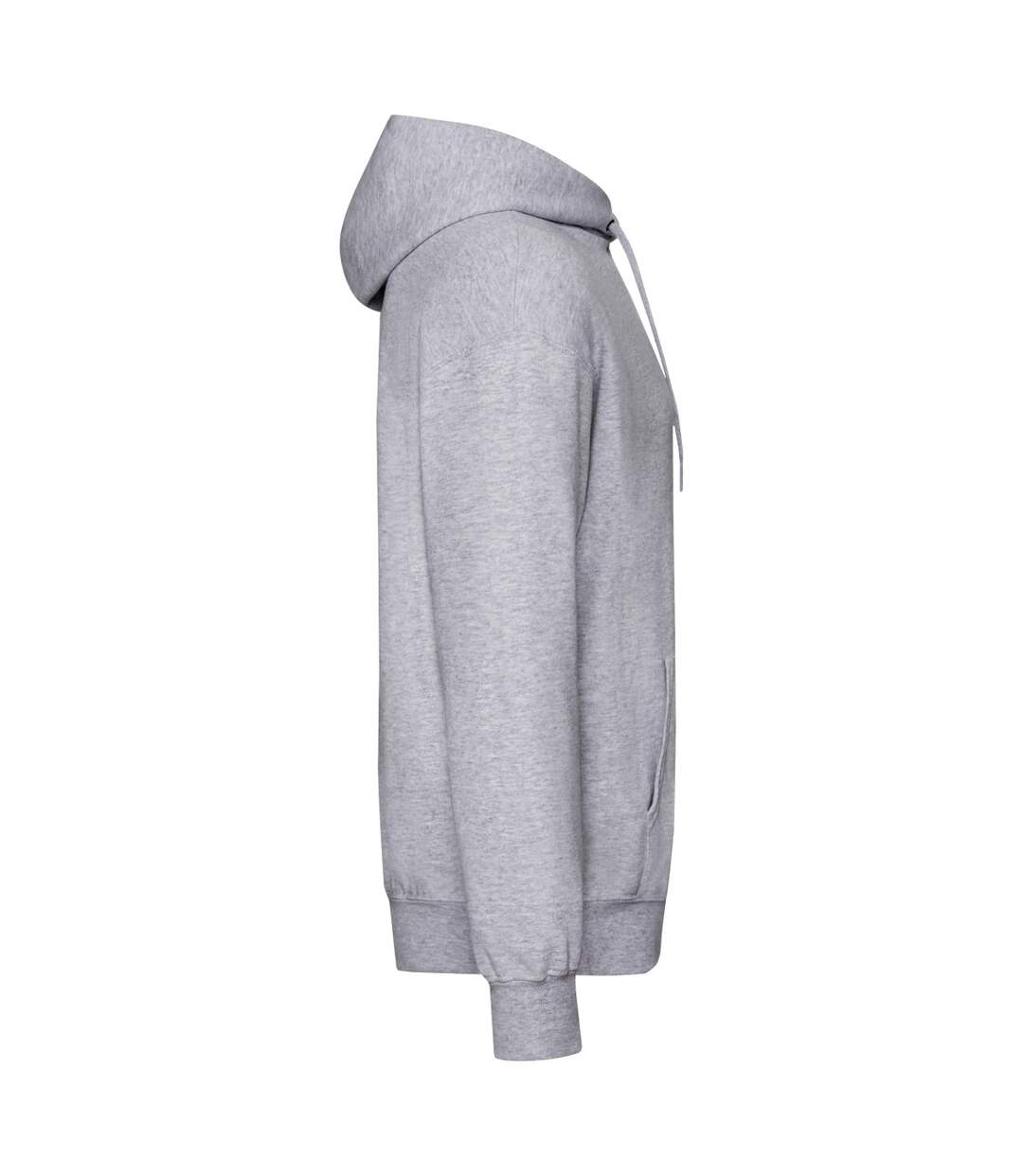 Sweat À Capuche Classic Homme Gris Chiné Fruit Of The Loom-3