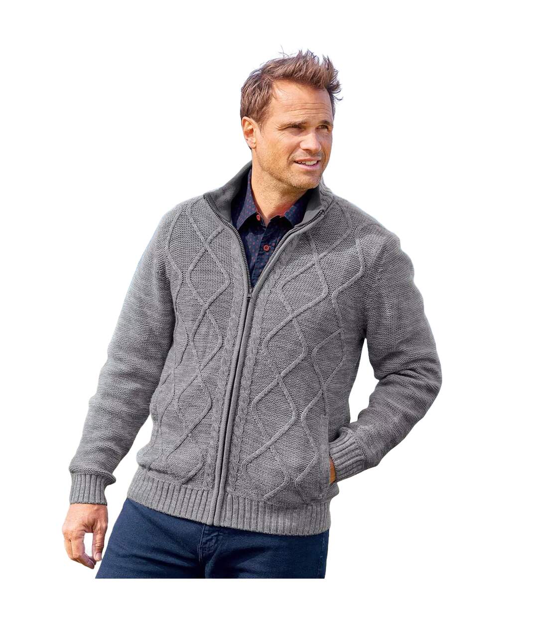 Veste homme gris Atlas For Men-2