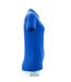 Womens/ladies Crossover Polo Shirt Royal Blue Mascot-3
