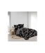 Parure de Lit 3 Pièces Milor 240x220cm Noir-4