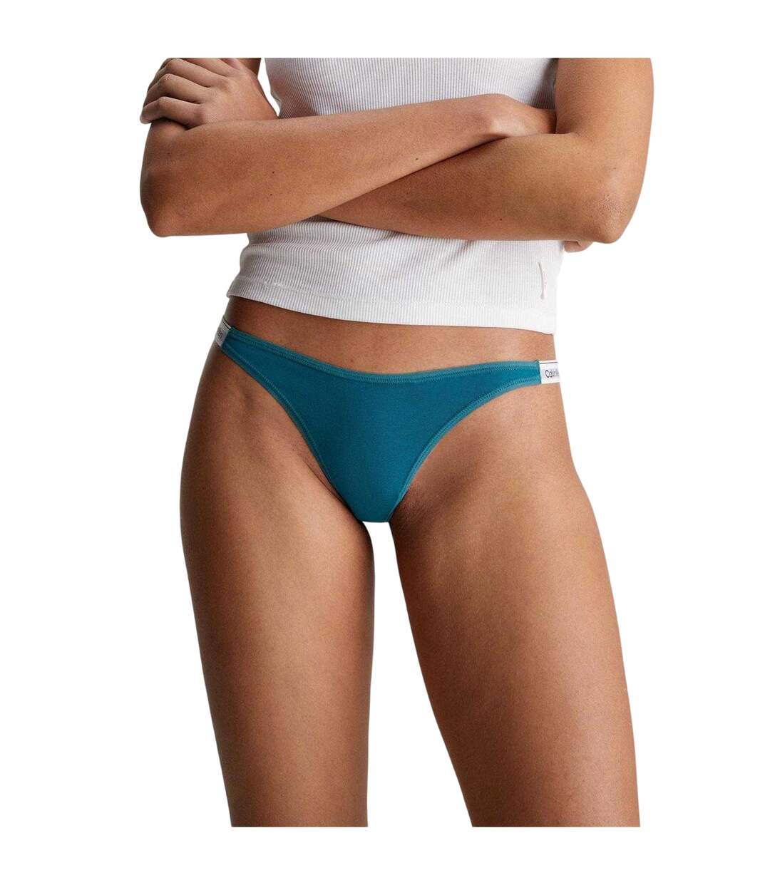 String Motif/style Logo Femme Vert Calvin Klein-3