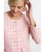 Veste courte sans col tissu effet tweed-5