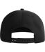 Unisex Adult James 6 Panel Recycled Polyester Snapback Cap Black Atlantis-2