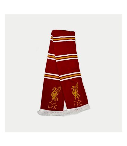 Liverpool FC Knitted Jacquard Winter Scarf (Red/White/Yellow) (One Size) - UTBS3697