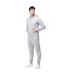 Sweat À Capuche Style Logo Iben Homme Gris Clair Chiné Iguana-1