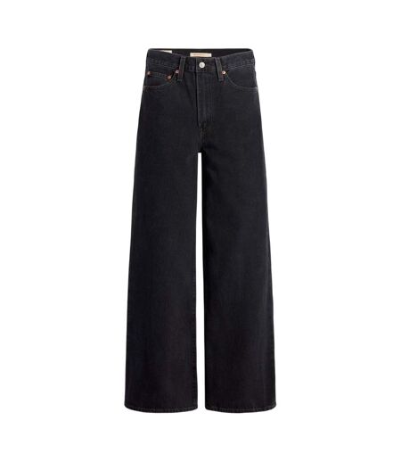 Womens/ladies Cotton Blend Wide Leg Jeans Rosie Levis