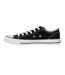 Womens/ladies Canvas Flat Trainers Black SoulCal-3