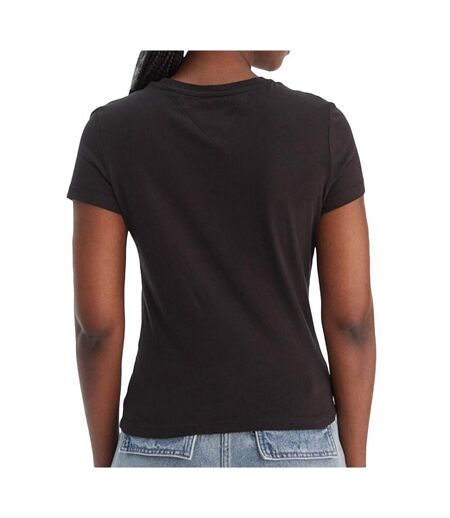 T-Shirt noir femme tommy hilfiger tjw slim