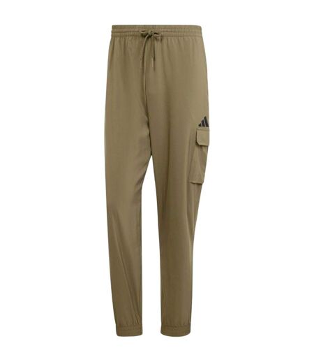 Pantalon À Poches Style Petit Logo Essentials Homme Vert Adidas