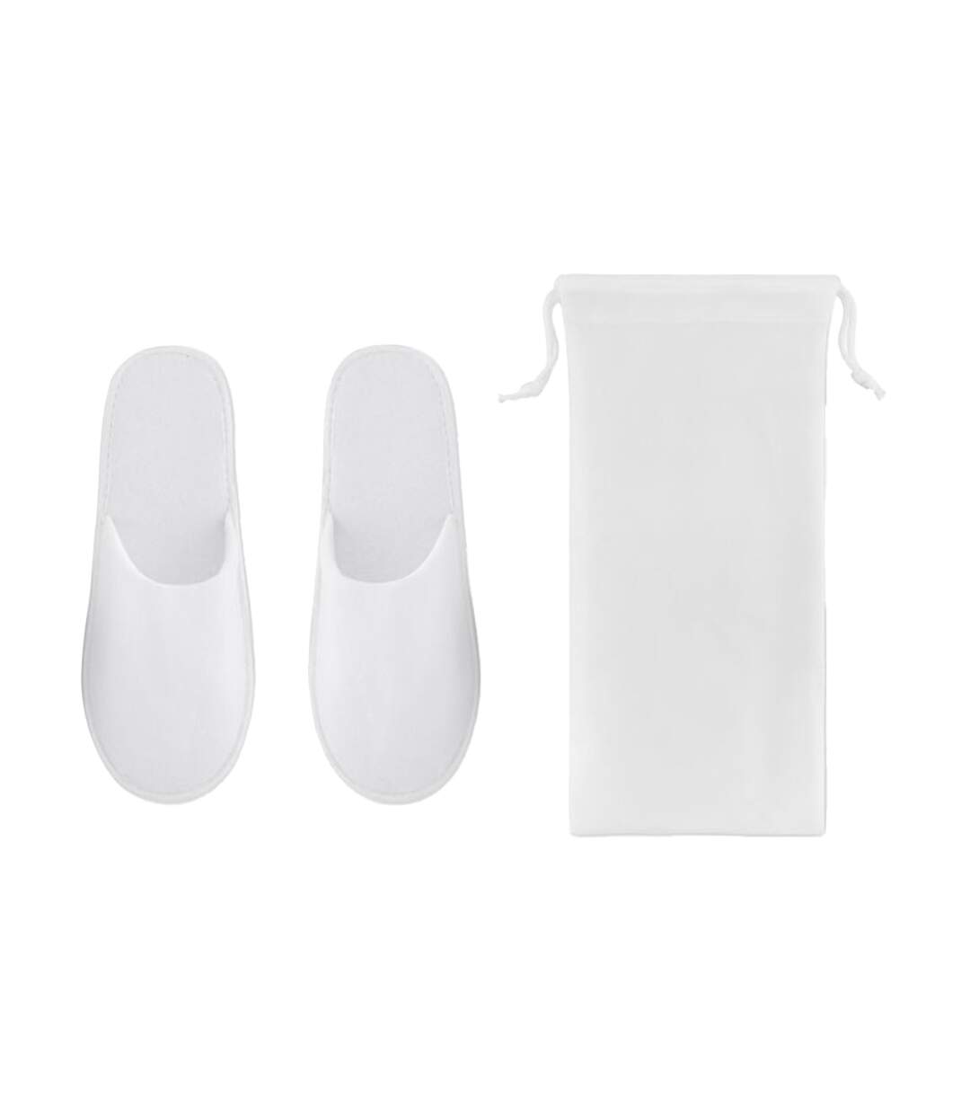 Chaussons Mules Flip Flap Adulte Blanc MidOcean-1