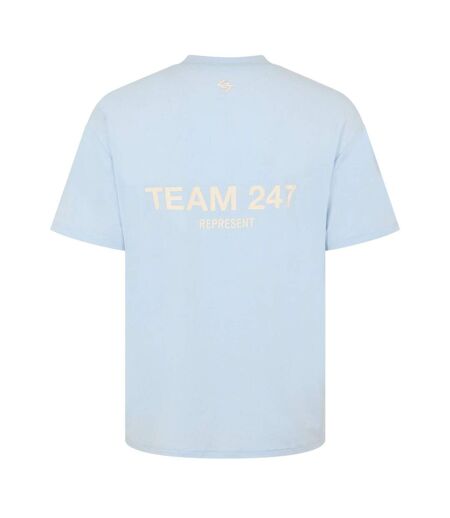 Mens 247 Oversized Gym T-shirt Glacier Represent