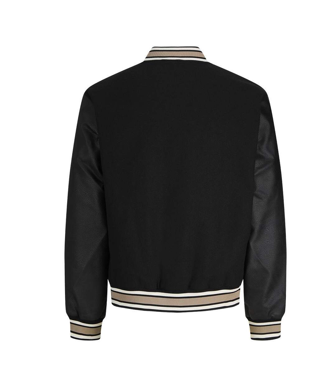 Veste noire homme jack & jones meadows-2