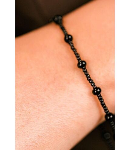 Adjustable Nazaria Black Beaded Indian Nazaria For New Borns and Adults Bracelet (Kids)