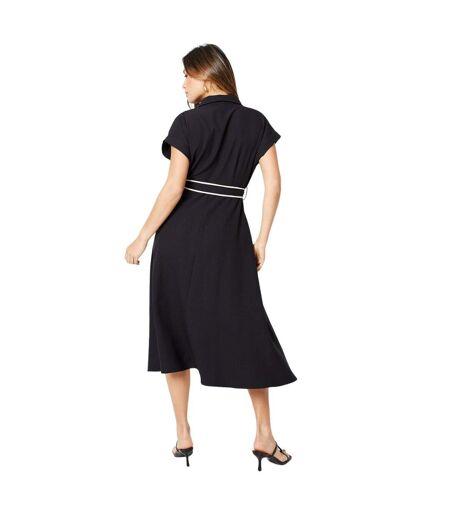 Robe mi-longue femme noir Principles