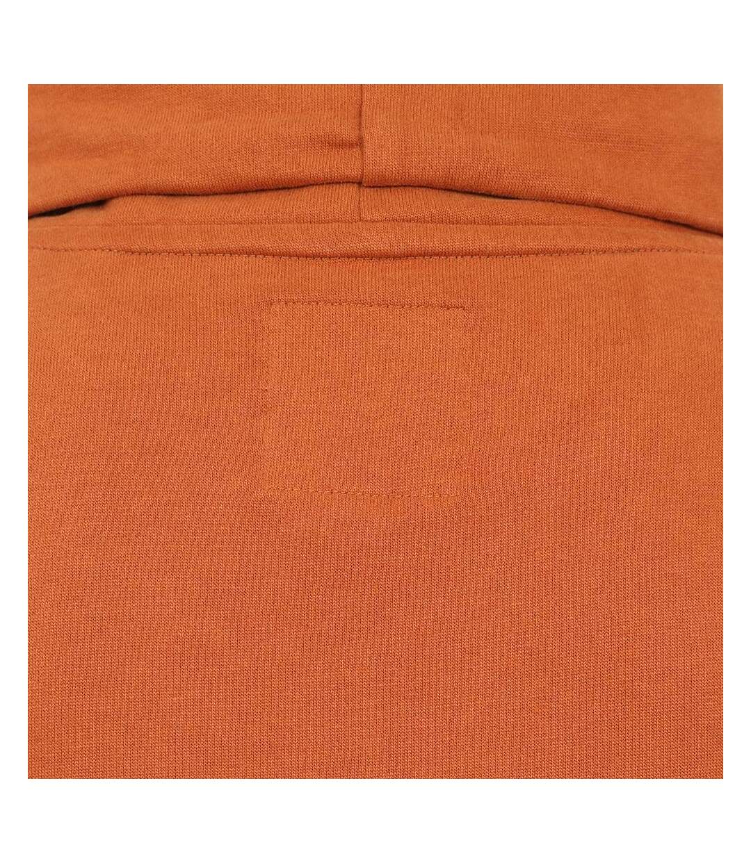 Womens/ladies High-neck Sweatshirt Rust Lazy Jacks-4