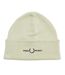 Bonnet Motif Graphique Adulte Blanc Cassé Fred Perry-1