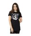 Disney Womens/Ladies Mickey Mouse NY Kicking Cotton Boyfriend T-Shirt (Noir) - UTBI35948-2