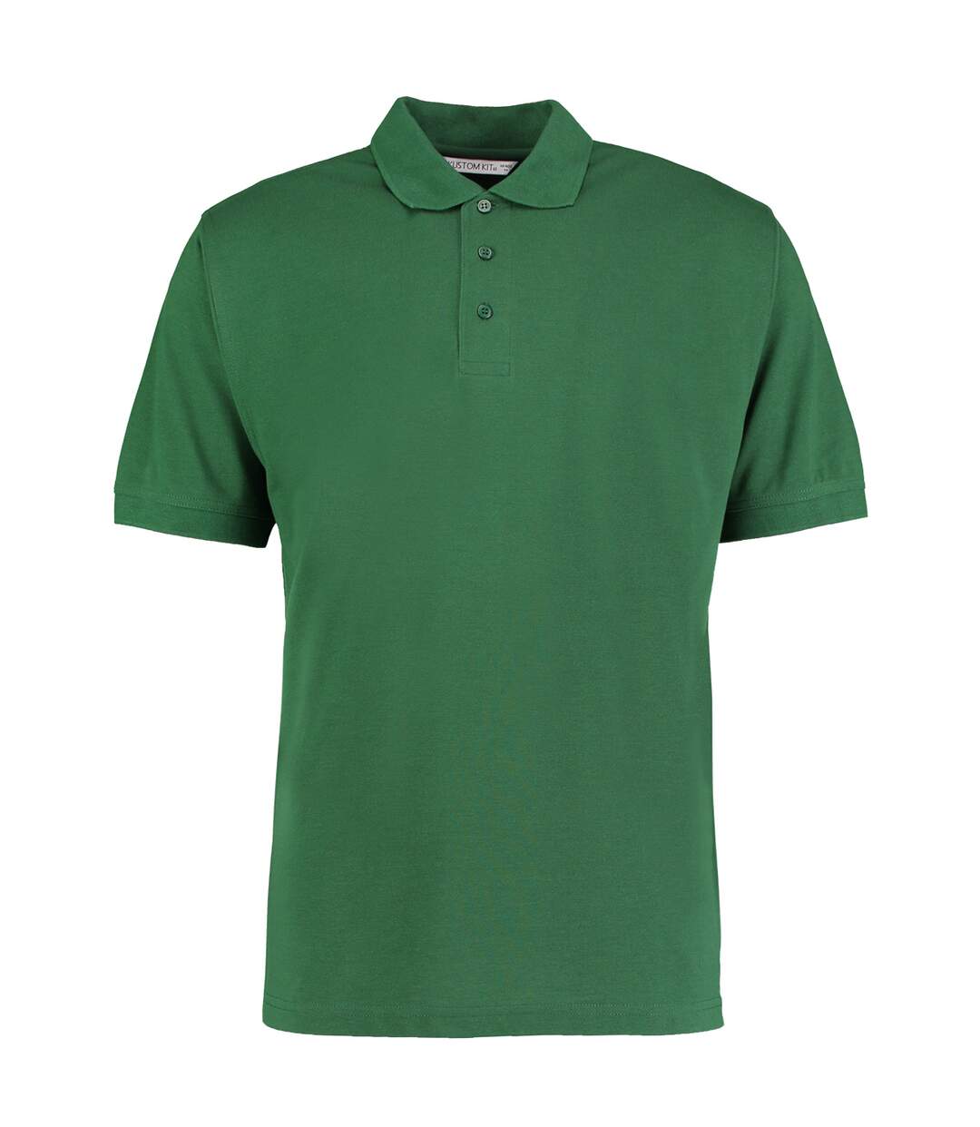 Polo à manches courtes homme vert bouteille Kustom Kit