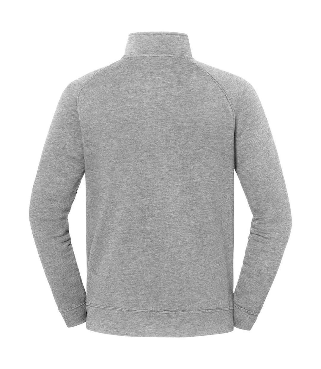 Sweat Iconic Premium Adulte Gris Clair Chiné Fruit Of The Loom-2