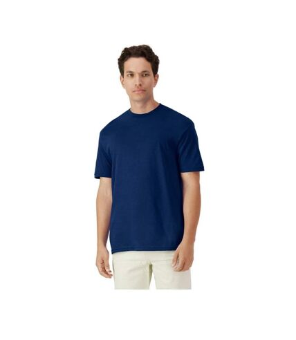 Mens plain lightweight t-shirt navy Gildan