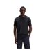 Mens Contrast Logo T-shirt Dark Blue Boss-1