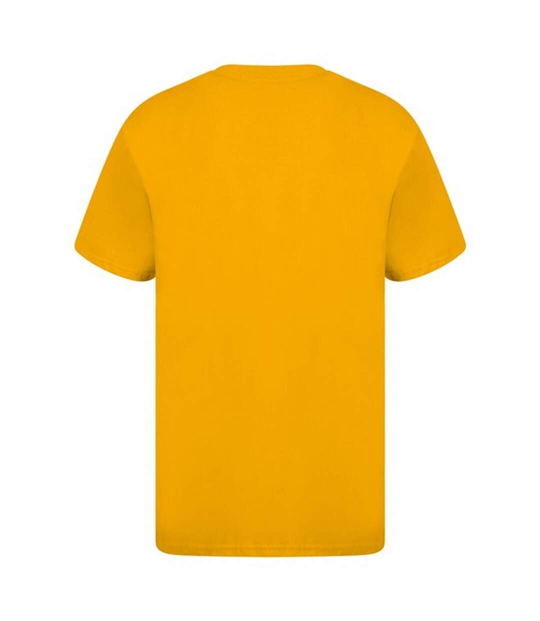 T-shirt Manches Courtes Homme Jaune Casual-3