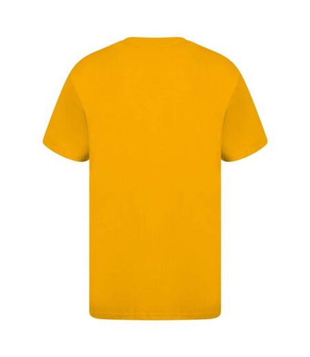 T-shirt Manches Courtes Homme Jaune Casual