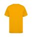 T-shirt Manches Courtes Homme Jaune Casual-3