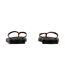 Womens/ladies Anat Connect Logo Flip Flops Black Ipanema-4