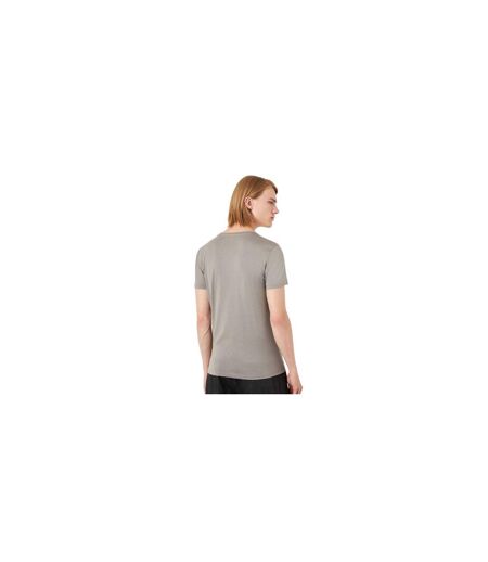 Mens Slim Short-sleeved T-shirt Grey Emporio Armani EA7