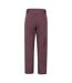 Womens/ladies Isola Ii Recco Ski Trousers Dark Purple Mountain Warehouse-2