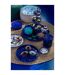 Lot de 2 Boîtes en Métal Nag 20cm Bleu-4