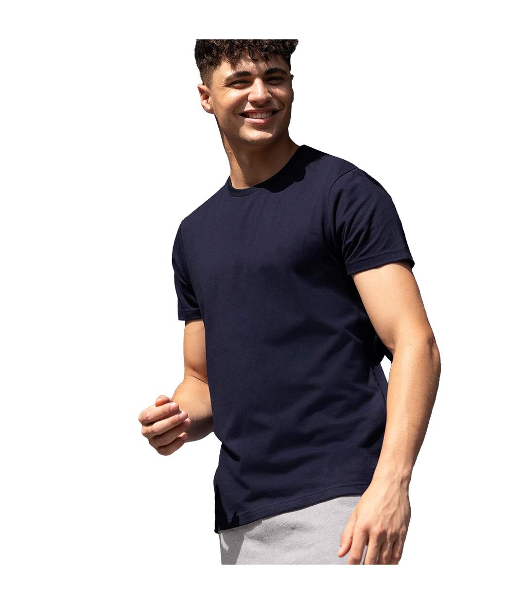 T-shirt generation adulte bleu marine Skinni Fit