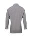 Premier Mens Microcheck Long Sleeve Shirt (Black/White) - UTRW5526-2