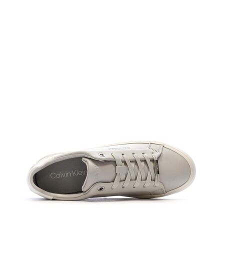 Baskets grises femme calvin klein jeans lace