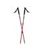 Bâtons De Randonnée Marche 110 Cm-135 Cm Noir Rouge Inny-1