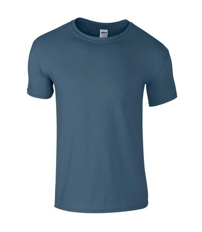 Gildan Mens Short Sleeve Soft-Style T-Shirt (Indigo Blue) - UTBC484