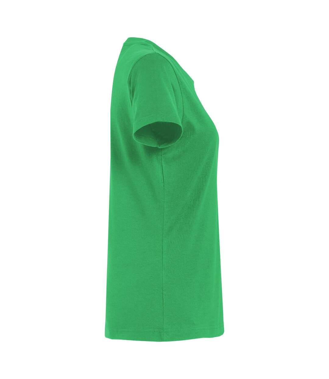 T-shirt Femme Vert Pomme Clique-4