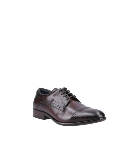 Chaussures oxford en cuir ralph pour hommes châtaigne POD