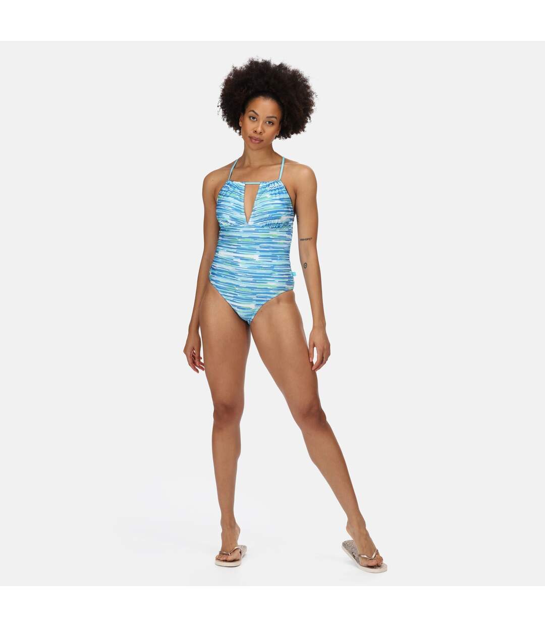 Regatta - Maillot de bain HALLIDAY - Femme (Bleu ciel) - UTRG6937-1