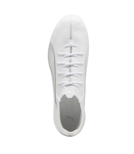 Mens Ultra 5 Ultimate Firm Ground Football Boots  White Puma
